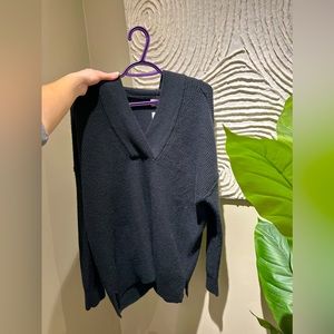 Aerie knit waffle hoodie